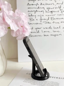 1 Pc Kawaii Plastic Cellphone Standard, Essential Phone Dock, Simple/Sleek Phone Holder
