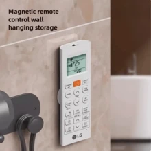 2/4/6/10pcs Magnetic Remote Control Holder - Remote Organizer. Hole-Free Installation, Silicone Remote Control Holder Wall Mount