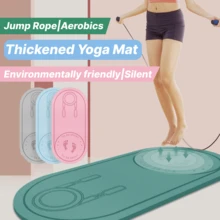 Aouloves Hopprep | Förtjockad yogamatta för aerobics | Tyst