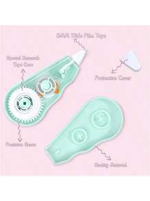 Macaron Color Correction Tape, Student Smear Correction Error Correction Tape For Instant Correction, Cute Correction Belt Mini Candy Color Student Correction Tape, Easy To Carry, Gifts For Beginning And Graduation Back To School