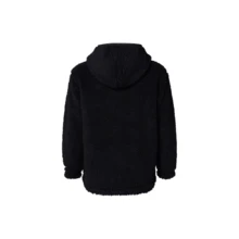 Nike Letter Hooded Embroidered Zipper Casual Fleece Long Sleeve Jacket Women's-FB8696-010