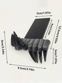 1pc, Devil's Hand Bookmark, American Thriller Personalized Funny Creative, Book Clipboard Flapper Bookcase Decoration, Resin Crafts Ornaments