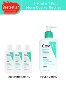 CeraVe 適樂膚水楊酸溫和嫩膚泡沫潔面啫咖哩 - 舒緩淨顏泡沫潔面啫咖哩小樣 - 查看 4