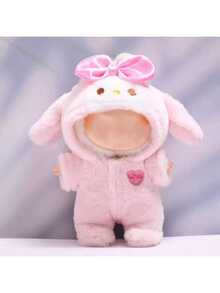 3pcs Cute Pink Melody Doll Clothes, Suitable For And Other Dolls | Exquisite Embroidery+Soft Fabrics | Various Styles To Choose From | Popular Doll Clothes | High-Quality Doll | Wardrobe | Complete Accessories | Recommended To Doll Lovers, Suitable For Parties And Graduation Gifts.