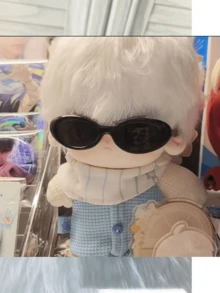 6.5cm LBB Super Cool Sunglasses Accessory, Sarcastic Bear Sunglasses Decor, 17cm LBB123 Applicable Doll Glasses, Suitable For BJD Dolls, Decoration, Holiday Gifts, Small Gifts - Multicolor - View 5