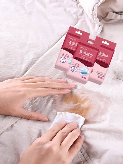 80/64/60/50/40/20/10 قطعة من مناديل المنظف الغسيل المحمولة، مناسبة لتنظيف الملابس والأحذية أثناء السفر، المطبخ، الحمام، المنزل، مستلزمات المنزل