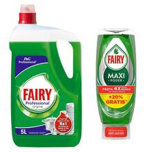 ✅ Delivery 24/72h Fairy Professional Original - Hand Dishwashing Liquid 5 Liters - 綠色 - 查看 1
