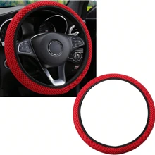 Funda elástica para volante, cálida en invierno, fresca en verano, talla universal. Hecha de microfibra súper suave y transpirable, antideslizante, inodora y portátil.