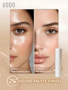 Xịt cố định lớp trang điểm UODO LOVER, lâu trôi, kiểm soát dầu và chống thấm nước. - Shimmer-Thích hợp cho da khô - Xem 3