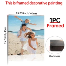 1 tấm tranh in canvas không khung tùy chỉnh, tranh treo tường canvas cá nhân hóa cho phòng ngủ, văn phòng, phòng khách, trang trí tường phong cách Japandi, poster trang trí nhà cửa, trang trí phòng - Không có khung - Xem 21