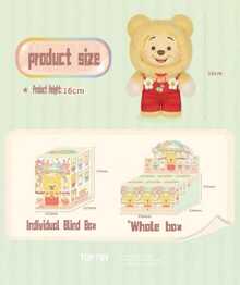 Miniso TOPTOY 小熊维尼和可爱毛绒泰迪熊玩具