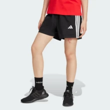 Adidas Essentials JD0908 Shorts Women XL Black 3-Stripes High Rise Active FTS550 - 黑色 - 查看 1