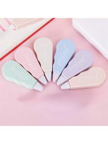 Macaron Color Correction Tape, Student Smear Correction Error Correction Tape For Instant Correction, Cute Correction Belt Mini Candy Color Student Correction Tape, Easy To Carry, Gifts For Beginning And Graduation Back To School