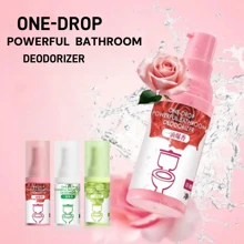 1 件装浴室空气清新剂，香薰精油，厕所清新剂，一滴强效浴室除臭剂，家居清新剂，一滴强效香薰精油，快速除臭，去除异味，清新空气，持久留香，适用于家庭、浴室、厕所、垃圾桶、下水道、地板、猫砂盆等场所。 - 彩色 - 查看 7