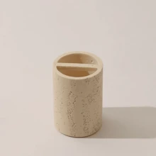 Resin Lotion Soap Dispenser, Bathroom Accessories Set, Bathroom Organizer Countertop, Empty Organizer Hand Soap Dispenser And Toothbrush Holder, Toothbrush Holder, Mouthwash Cup, Tray Set, Vanity Tray For Bathroom