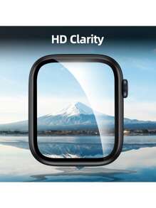 2pcs Soft Screen Protector Film, Compatible With Apple Watch 49mm Ultra 2/1, Anti-Scratch, Soft TPU High-Definition Transparent Bubble-Free Screen Protector, Sensitive Touch, Full Coverage Protection, Ultra-Thin High-Transparency High-Definition Soft Film, Suitable For Apple Watch 45mm/49mm/46mm/42mm/41mm/44mm/40mm/38mm/S10/S9/S8/S7/S6/S5/S4/S3/S2/S1/SE/Ultra 1/2 Series, Essential Screen Protection For Daily, Office, Home Use, Waterproof, Shockproof, Anti-Fall, Anti-Fingerprint - Clear - View 5