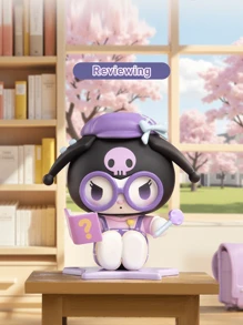 Figuras de caja ciega de la serie Kuromi School Diary, campus coleccionable súper lindo, figuras temáticas, escenarios escolares únicos que incluyen graduación, tenis y más, perfecto para coleccionistas, fanáticos de Sanrio y entusiastas de Kawaii, ideal para decoración del hogar, regalos y exhibición, agrega diversión y fantasía a cualquier habitación, colecciona todos los estilos para una experiencia escolar completa.