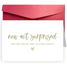 1pc, Bạn có muốn làm phù dâu của tôi không, Thẻ bất ngờ Act Now, Phù dâu | Thẻ cầu hôn phù dâu | Thẻ quà tặng phù dâu cưới - Nhiều màu - Xem 9