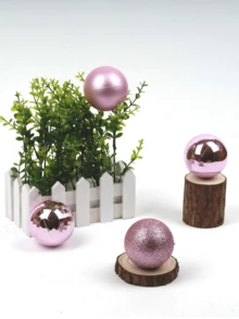 24 قطعة من كرات عيد الميلاد لتزيين شجرة عيد الميلاد، كرات لامعة وكرات مطفأة بخليط من 8 كرات بلاستيكية صغيرة ملونة، كرات زينة لشجرة عيد الميلاد، ديكور المنزل، كرات زينة للحفلات، كرات ديكور لأجواء الرقص، كرات معلقة للأبواب والنوافذ، مناسبة لديكور مشاهد العطلات وديكور غرف الحفلات، ديكورات عيد الميلاد المنزلية، أفضل خيار لديكور المنزل في فصل الشتاء