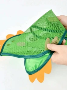 Yellow Duck Storage Net Bag Toy Bag, Children's Shower Toy, Waterproof And Draining Cartoon Dinosaur Bathroom With Suction Cup Hanging Bag(Some Accessories Come In Random Colors Subject To Physical Object), Bath Toys, Baby Toys, Toddler Toys - Multicolor - View 8