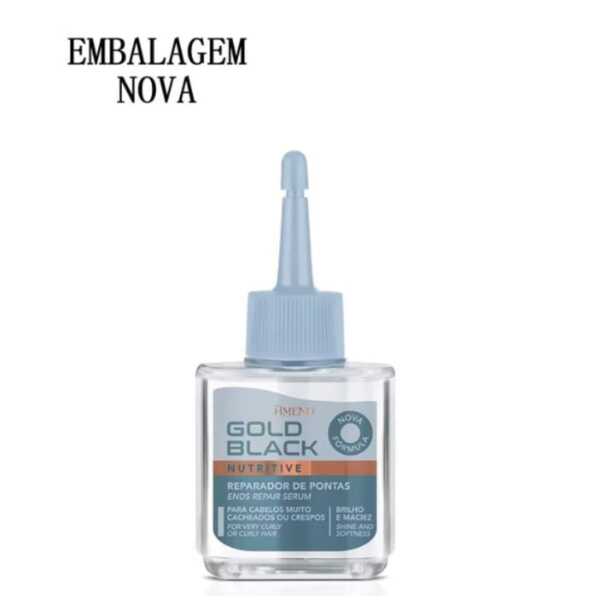 Reparador de pontas Amend Gold black 30ml nova embalagem