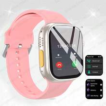 1pc Unisex Silicone Strap Smart Watch With Calling, Pedometer, Calorie Tracking, SMS Notification, Multi-Function For Android And IOS Smartphones - Multicolor - View 9