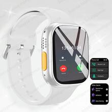 1pc Unisex Silicone Strap Smart Watch With Calling, Pedometer, Calorie Tracking, SMS Notification, Multi-Function For Android And IOS Smartphones - Multicolor - View 2