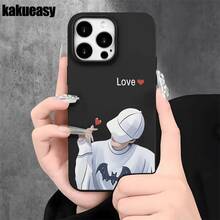 Funda protectora para phone (1 unidad) con diseño de una persona formando un corazón con un sombrero. Compatible con phone 16 Pro, 16, 15 Pro, 14, 14 Plus/14 Pro, 13, 13 Pro, 12 Pro y 11/11 Pro. Regalos para cumpleaños y celebraciones. - Blanco - Ver 3