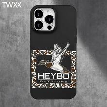 Funda protectora para phone con diseño de gansos salvajes a rayas de leopardo (1 unidad), compatible con phone 16 Pro Max, 16, 15 Pro, 14, 14 Plus/14 Pro Max, 13, 13 Pro, 12 Pro, 11/11 Pro. Regalos para cumpleaños y festivales. - Blanco - Ver 6