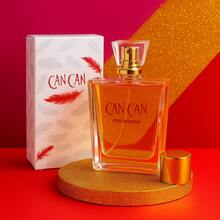 Perfume Mujer Kan Kan Aroma Duradero 100ml , Fragancia Floral Frutada Para Damas Con Notas de Clementina, Grosellas Negras y Nectarina 60mml. Ideal para Regalo - ROSA - Ver 1