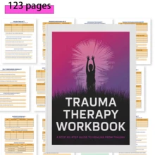 1PC Neural Pathway Healing Journal] Minimalist Brain Illustration Design Trauma Recovery Workbook | Clinical-Grade PTSD Exercises + Somatic Therapy Prompts | Therapist-Approved Self-Care Toolkit For Trauma Survivors & Counselors