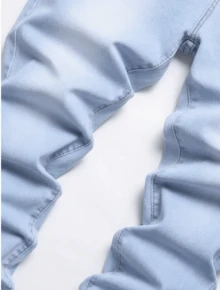Men's Denim Jeans Skinny Street Pants With Elastane Comfortable Gringa Delave Line Clear Shaping Sport Premium Line - 藍色 - 查看 2