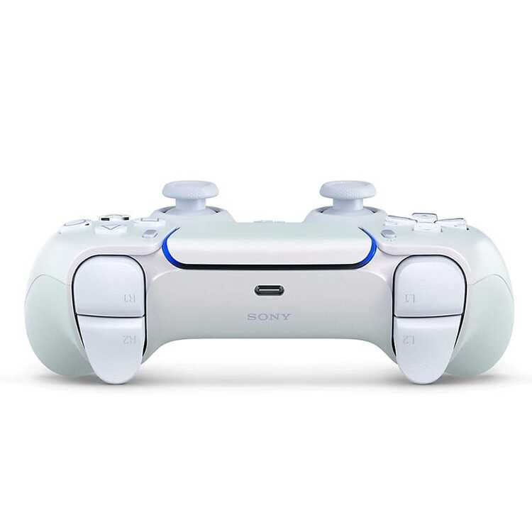 PlayStation PS5 DualSense Wireless Controller – Immersive Tactile Feedback, Futuristic Design, Compatible With PC And PS5 – The Best Choice For High-Energy Gaming Equipment - Pure Color Pearl White - View 4