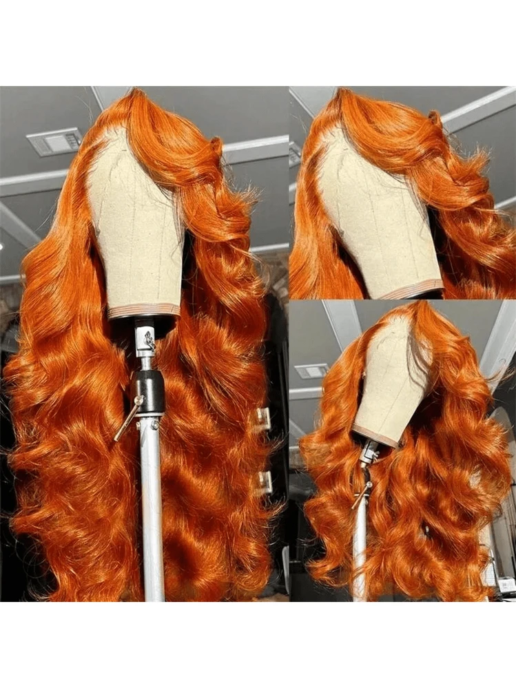 MECRY 36 Inch 200% Density 13x4 HD Transparent Lace Front Wig
