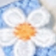 藍白花