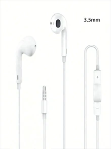 1 paquet/2 paquets d'écouteurs filaires EarPods avec connecteur Lightning, écouteurs intra-auriculaires filaires compatibles avec avec télécommande intégrée pour contrôler la musique, les appels téléphoniques et le volume, écouteurs intra-auriculaires filaires avec connecteur Lightning, appels mains libres