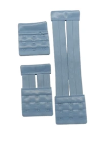 Elastic Bra Extender Size 23 X 5.5 CM - Model 3 Hooks 3 Adjustments Transparent Large - Celeste - Ver 3