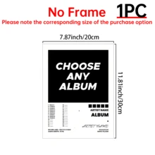 1Pc Custom Album Poster - Canvas Music Wall Art, Album Cover Print, Choose Any Album, Song Tracklist Print, Album Art Poster, No Frame, Room Decor, Custom Poster, Canvas Wall Art, Optional Frame, Multi-Functional, Ornamental, Reusable, Exquisite, Stylish, High-Quality, Colorful, Custom, Personalized, Ideal Gifts For Him, Ideal Gifts For Her, Boyfriend, Dad - No Frame - View 24