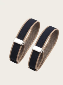 1pc Women's And Men's Armbands/Bracelets, 12.6 Inches Long And 0.78 Inches Wide, Are Shirt Sleeve Bands, Elastic Arm Straps, Cuff Bands, Shirt Sleeve Holders, Bartender Arm Bands, Sleeve Straps, Suit Sleeve Ties, And Arm Straps. Arm Warmers Autumn Outfits Halloween Costumes Black Arm Sleeve Gifts For Men - Multicolor - View 9