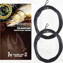 Fly Fishing Polyleader Line For 7ft Trout & 10ft Salmon, 3-6ips, Floating/Sinking, 10-25lb, 2pcs