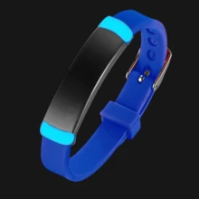 可调节个性化硅胶手链手镯，适合成人、青年、男女，定制雕刻 ID 姓名电话日期信息运动型腕带，免费雕刻铭牌珠宝，适合儿子、女儿朋友、闺蜜礼物，带礼品袋，银色，时尚，多彩，复古，男女通用，时髦，简约，休闲，定制，个性化，独特，适合他的理想礼物，适合她、她、男朋友、女朋友、爸爸、妈妈、家人、朋友、周年纪念日、生日、毕业典礼、舞会、派对、女士珠宝、定制时尚文字手链、街头休闲时尚 - 多色 - 查看 42