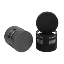 1pc New 50mm 3-Layer Aluminum Alloy Window Grinder, Smoke-White/Black/Gray 3 Colors Metal Grinder Smoking Accessories Tool