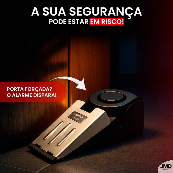 Alarme Porta Inteligente Com Sensor Sonoro Anti Roubo Segurança