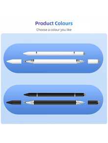 Bolígrafo universal 3 en 1 con lápiz óptico para dibujar, lápiz táctil compatible con iPhone, iPad, Android