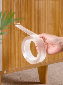 1pc 1mm Thick Transparent Multifunctional Nano Double-Sided Tape, Strong Transparent Nano Adhesive Tape, Residue-Free, Suitable For Office, Home, Daily Use