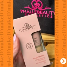 Phallebeauty High Coverage Matte Foundation Long-Lasting And Water-Resistant