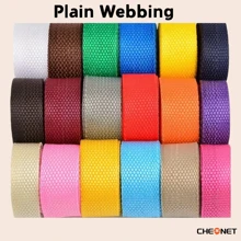 1pc PP Webbing Canvas Polyester Ribbon, Suitable For Backpack Binding, Bag Crafts DIY, Belt Bags, Pet Supplies