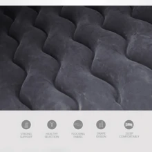 便携式充气汽车床垫，瞬间将后座变成舒适床铺，旅行露营必备 - 彩色 - 查看 7