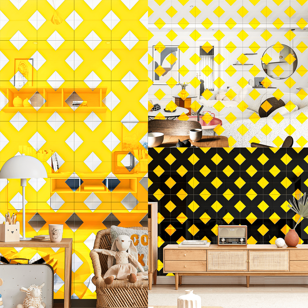 1PC Acrylic Decorative Mirror Stickers, Minimalist Acrylic Mirror Stickers For Home Decoration, Bedrooms, Bathrooms, Kitchens, And Study Rooms, Self-Adhesive Mirror Wall Stickers For Room Decoration, Home Decoration Wall Stickers, Decorate Your Home