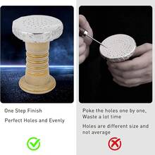 50 szt./100 szt./folia do fajki wodnej z otworami - aluminiowa folia do fajki wodnej z otworami | Folia do fajki wodnej z otworami na głowicę do fajki wodnej | Akcesoria do cybucha do fajki wodnej | Folia do tytoniu smakowego 4,7 cala 0,02 mm